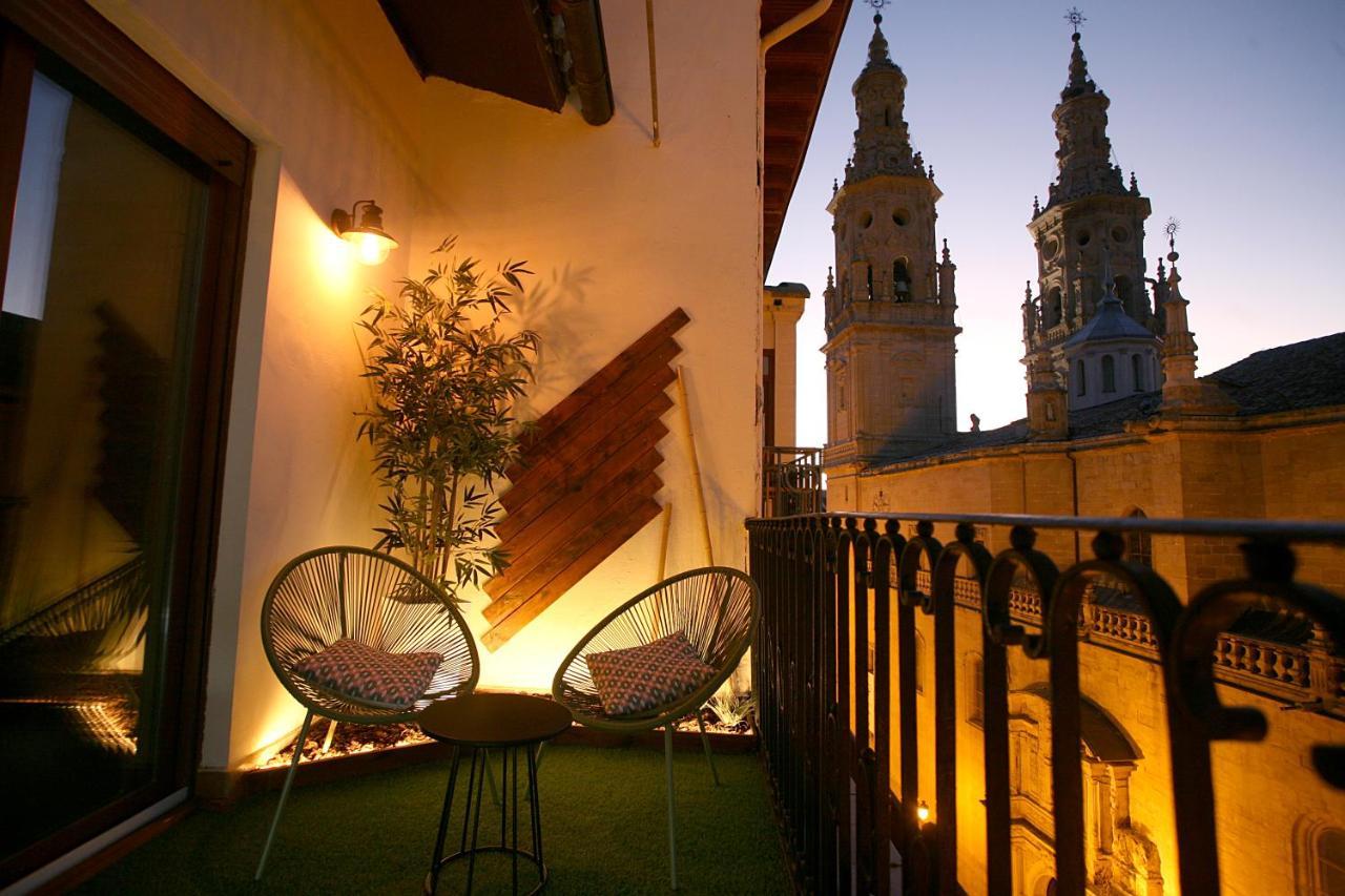 El Atico De La Catedral Apartment Logrono Bagian luar foto